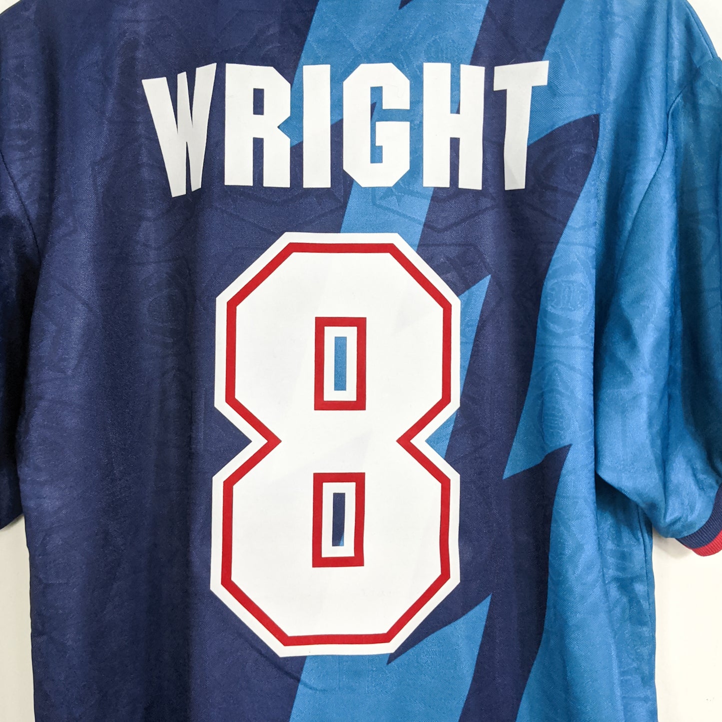 Authentic Arsenal 1995/96 Away - Wright #8 Size M