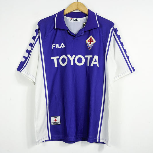 Authentic Fiorentina 1999/00 Home - Batistuta #9 Size L