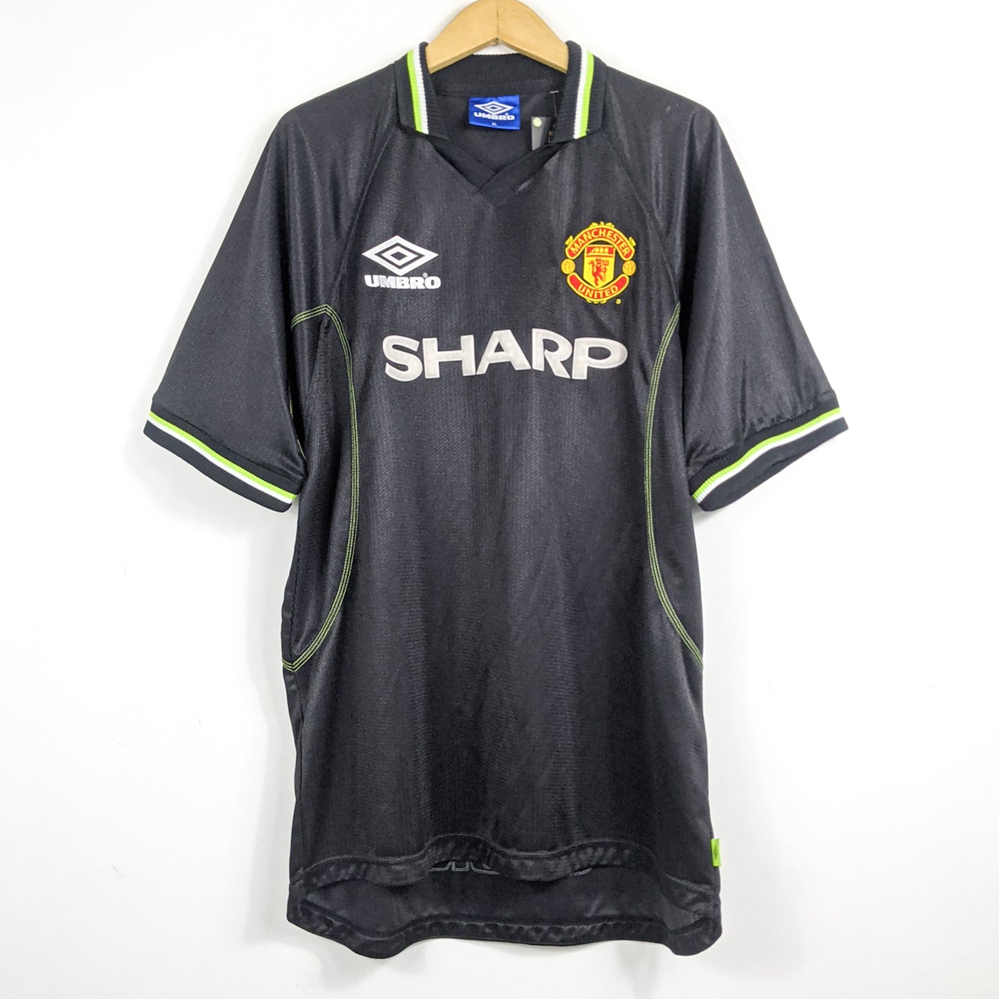 Authentic Manchester United 1998/99 Third - Beckham #7 Size XL