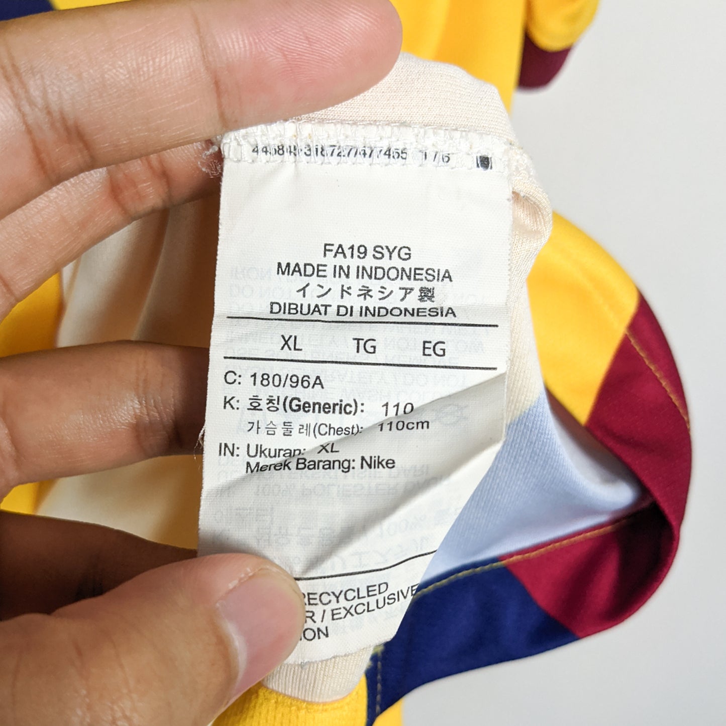 Authentic Barcelona 2019/20 Away - Messi #10 Size XL