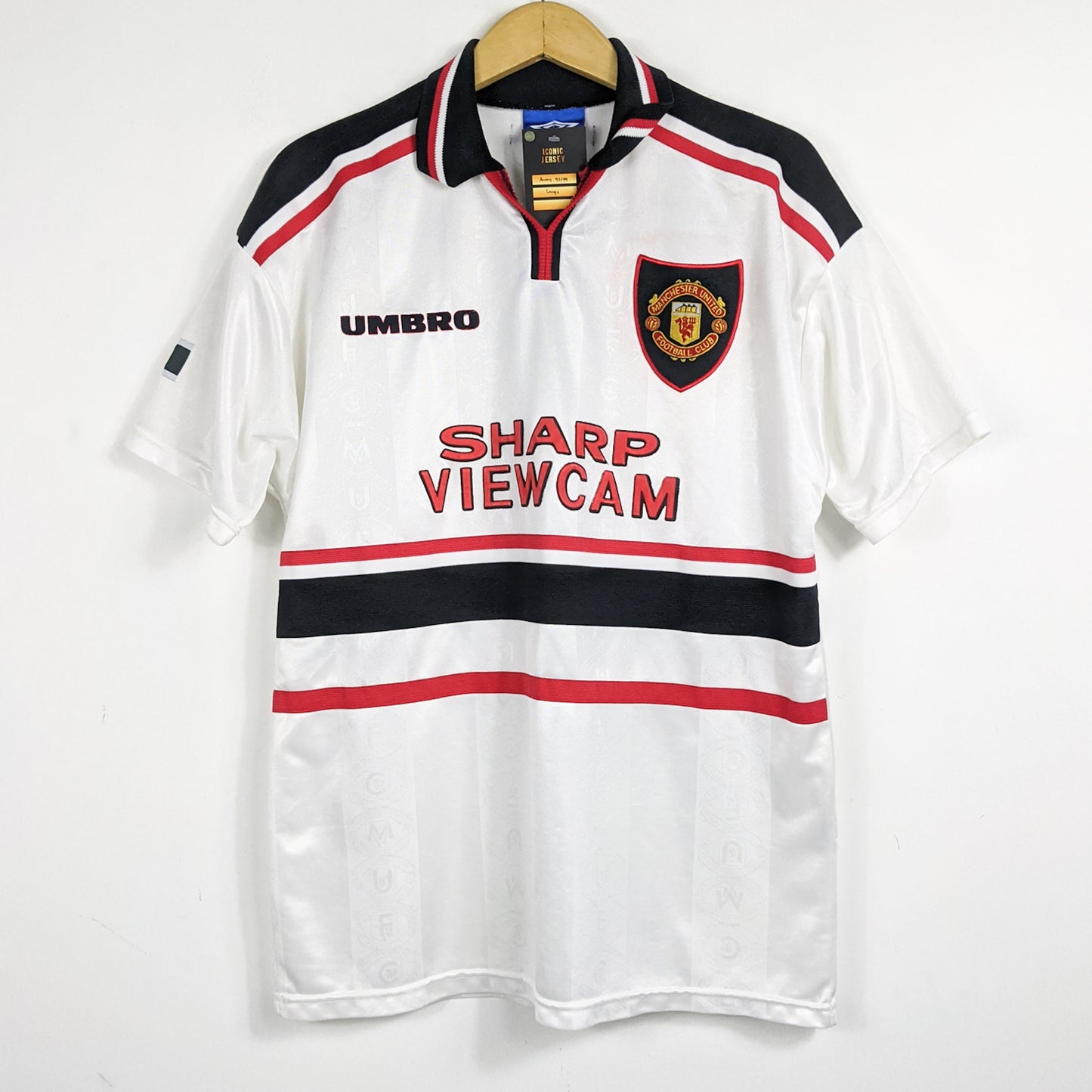 Authentic Manchester United 1997/99 Away - Beckham #7 Size L