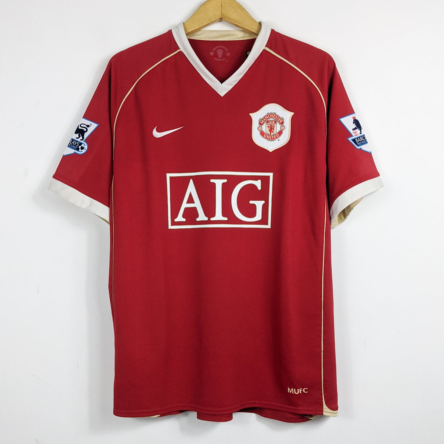 Authentic Manchester United 2006/07 Home - Ronaldo #7 Size L