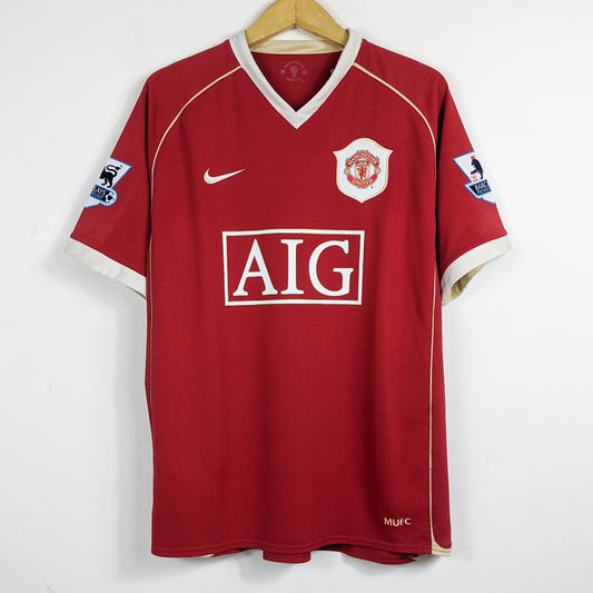 Authentic Manchester United 2006/07 Home - Ronaldo #7 Size L