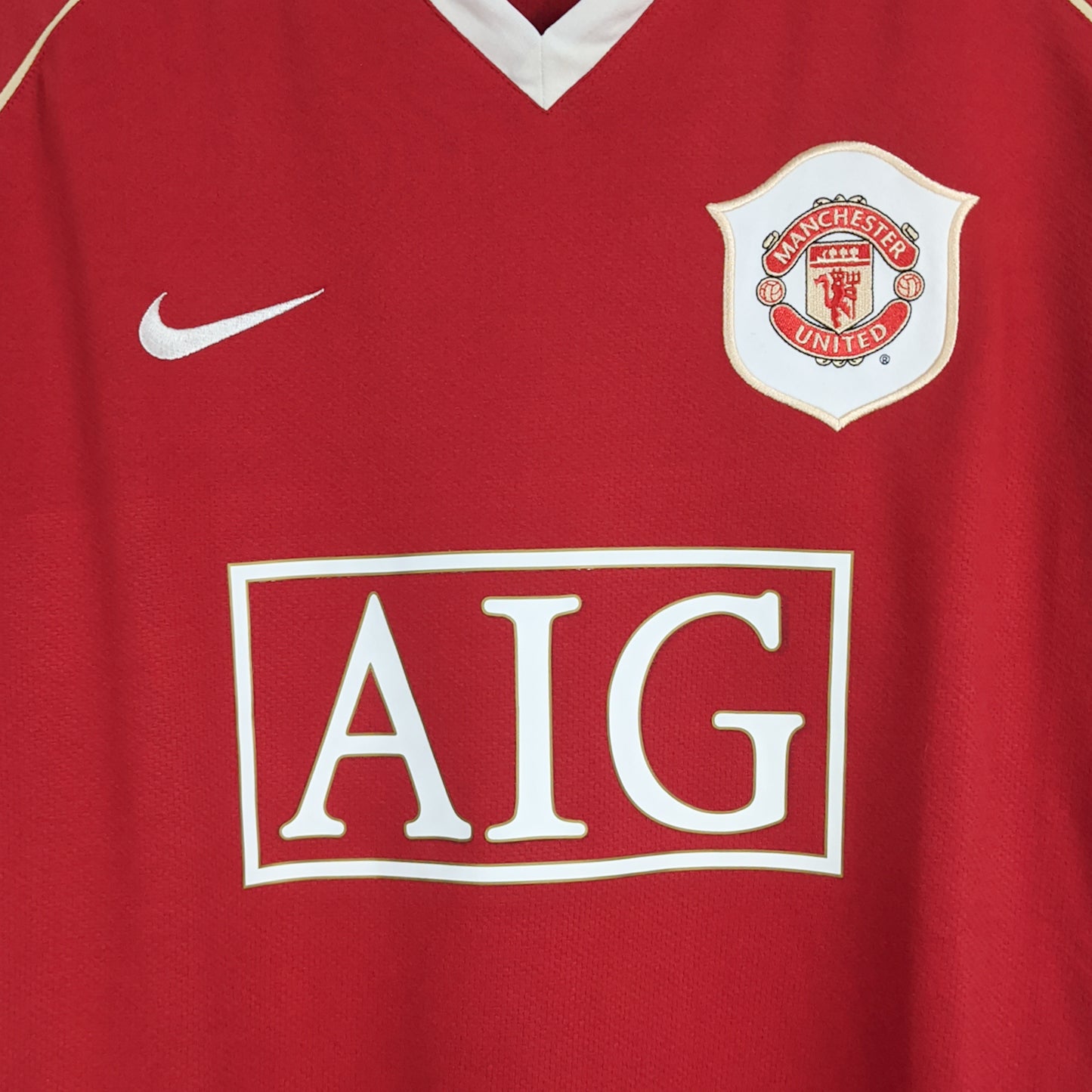 Authentic Manchester United 2006/07 Home - Ronaldo #7 Size L