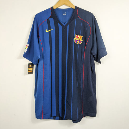 Authentic Barcelona 2004/05 Away - Messi #30 Size L fit XL