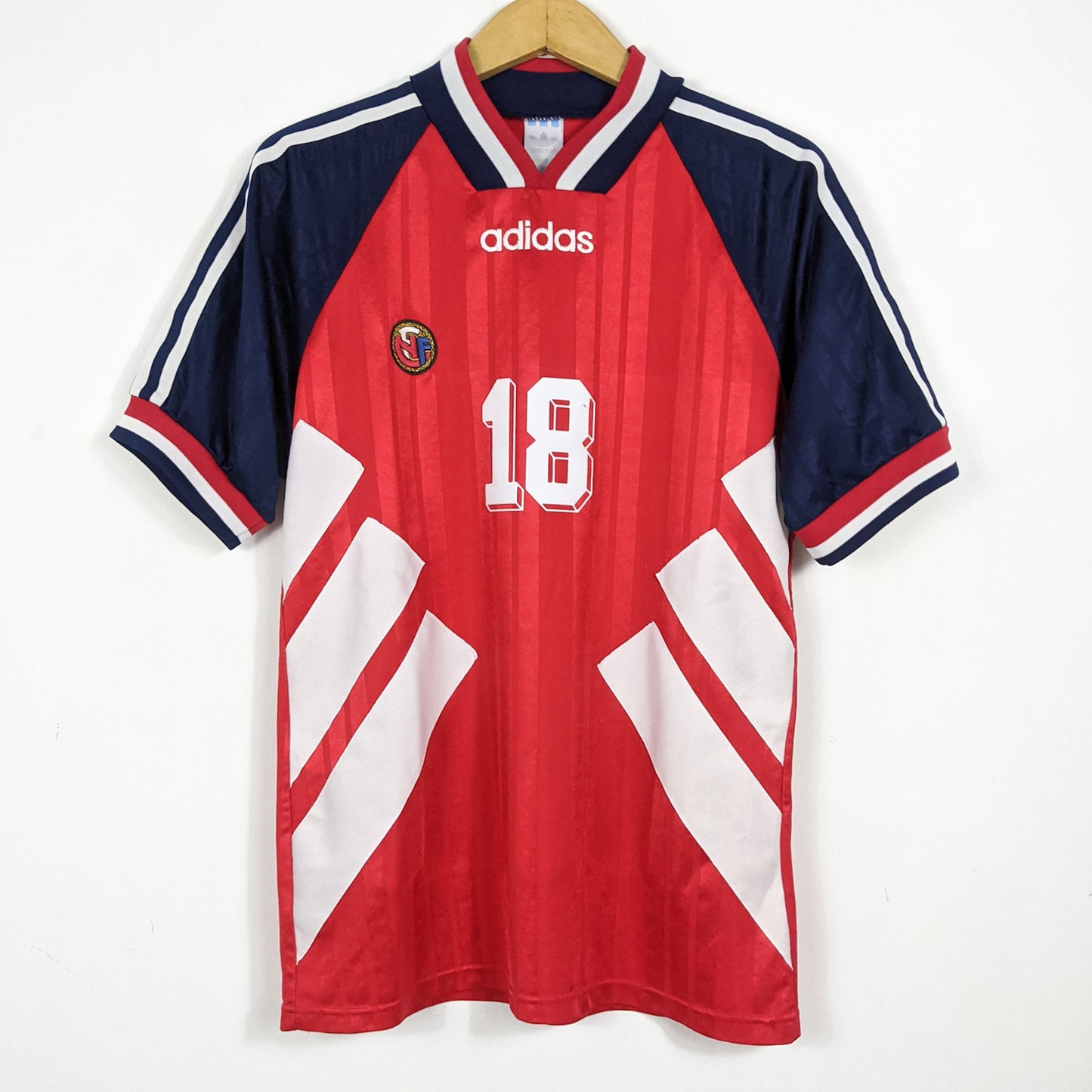 Original Norway 1994/95 Home - Haland #18 Size M
