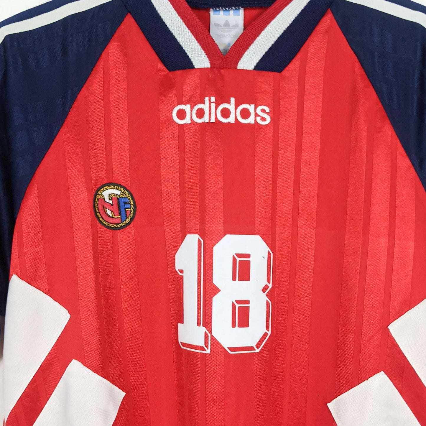 Original Norway 1994/95 Home - Haland #18 Size M