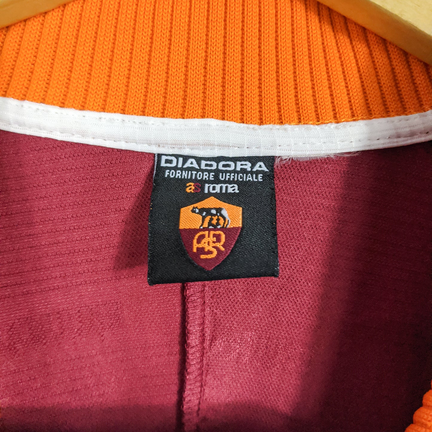 Original AS Roma 1999/00 Home - Totti #10 Size L