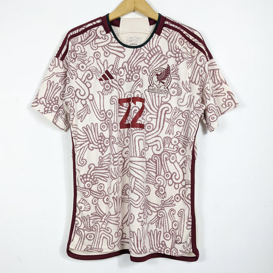 Original Mexico 2022 Away - H. Lozano #22 Size XXL fit L (Slim fit)