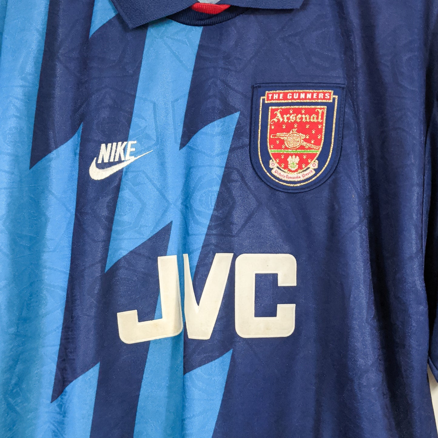 Original Arsenal 1995/96 Away - Bergkamp #10 Size L