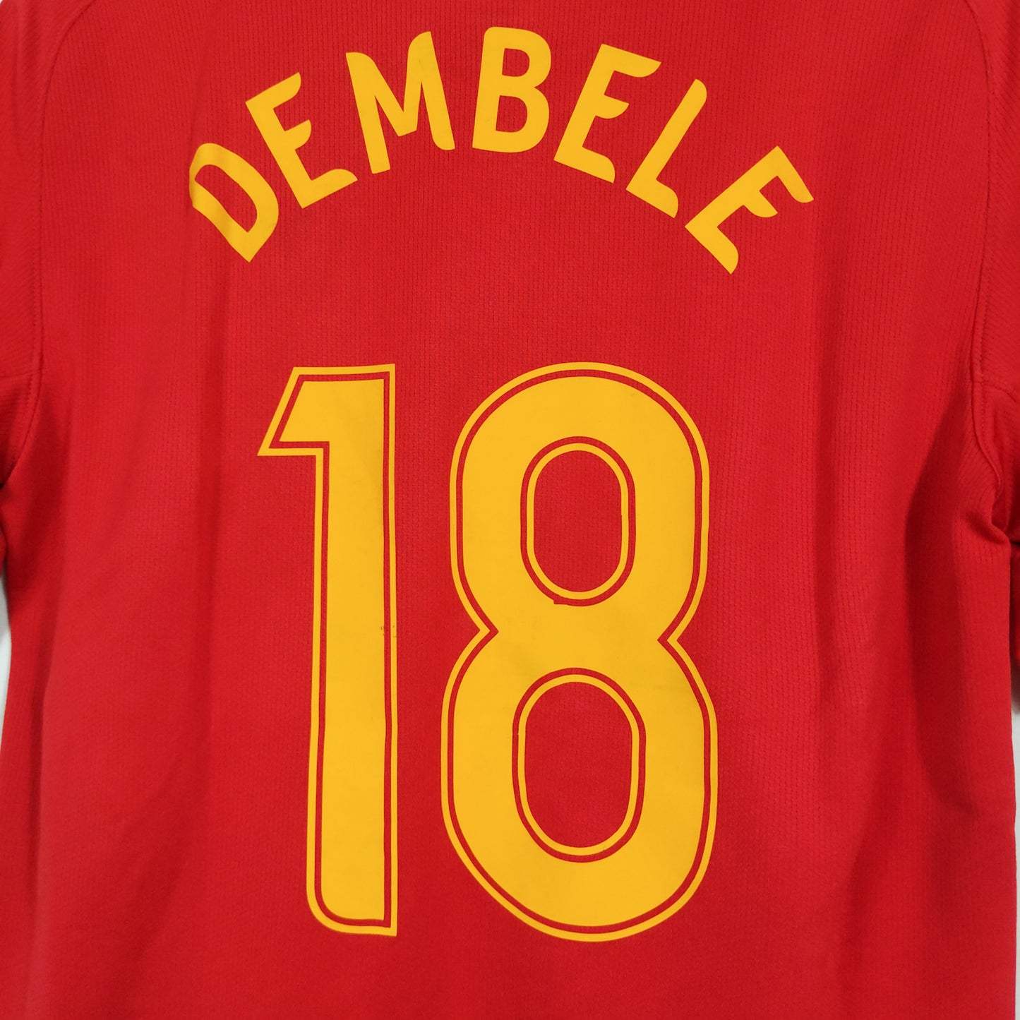 Original Belgium 2008/10 Home - Dembele #18 Size M