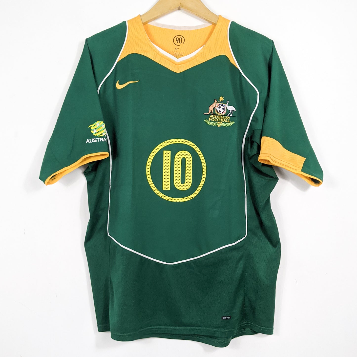 Original Australia 2004 Away - Kewell #10 Size L