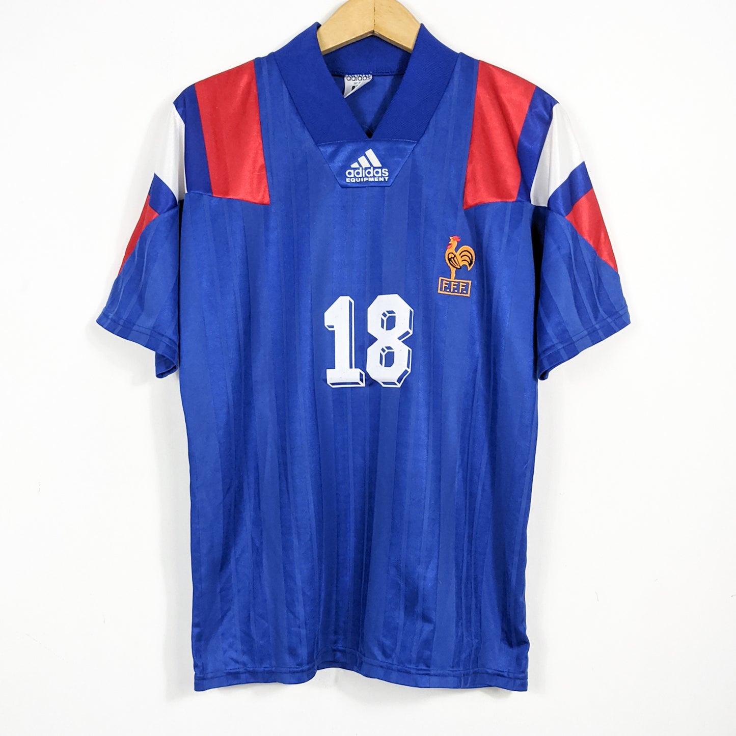 Original France 1992/94 Home - Cantona #18 Size L
