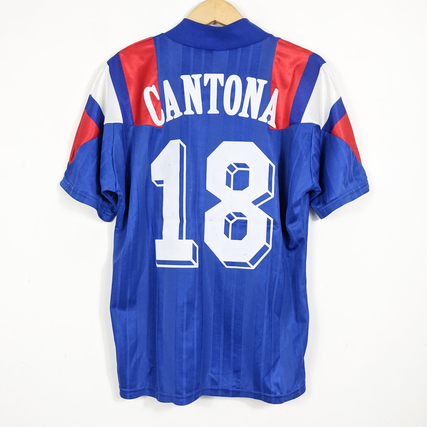 Original France 1992/94 Home - Cantona #18 Size L