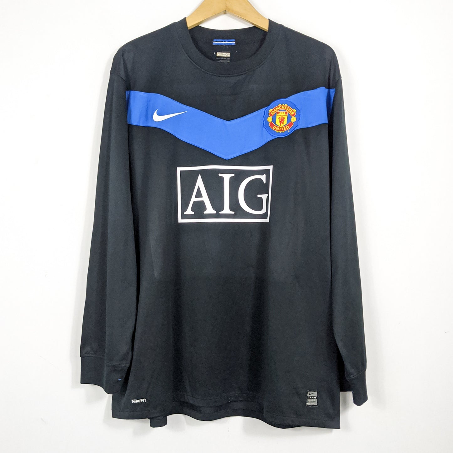Original Manchester United 2009/10 Away - Park Ji Sung #13 Size XXL (Long Sleeve)