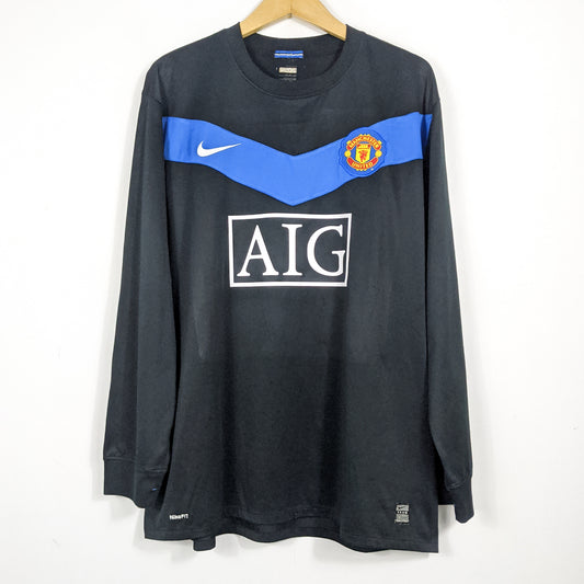 Original Manchester United 2009/10 Away - Park Ji Sung #13 Size XXL (Long Sleeve)
