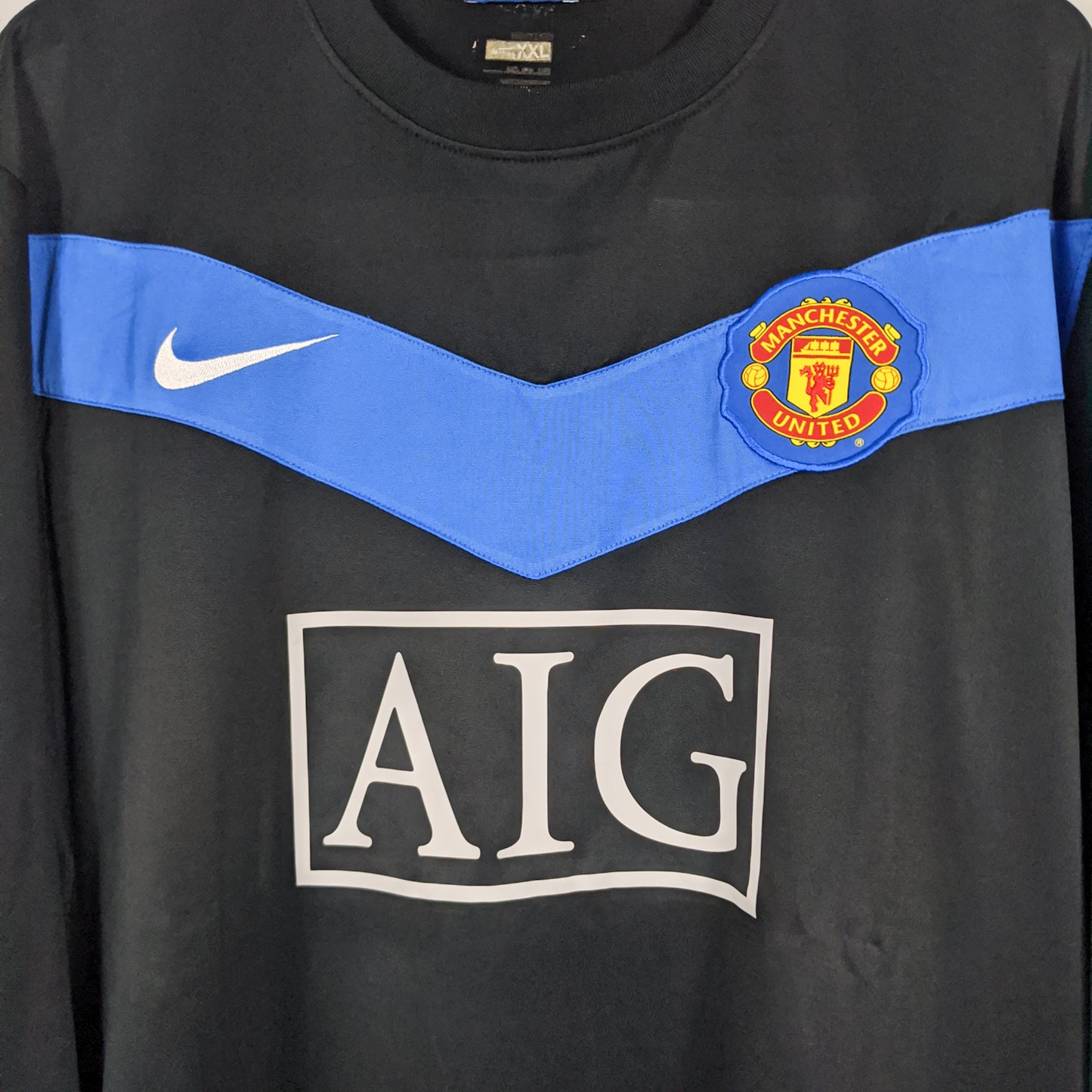 Original Manchester United 2009/10 Away - Park Ji Sung #13 Size XXL (Long Sleeve)