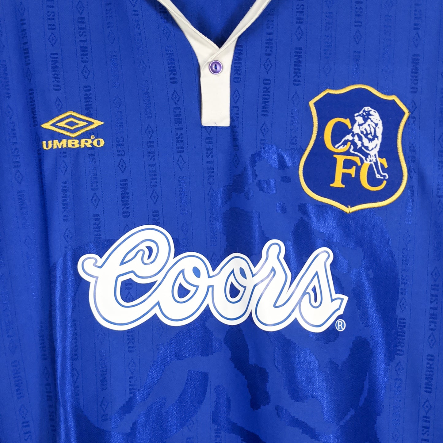 Original Chelsea 1995/97 Home - Gullit #4 Size L