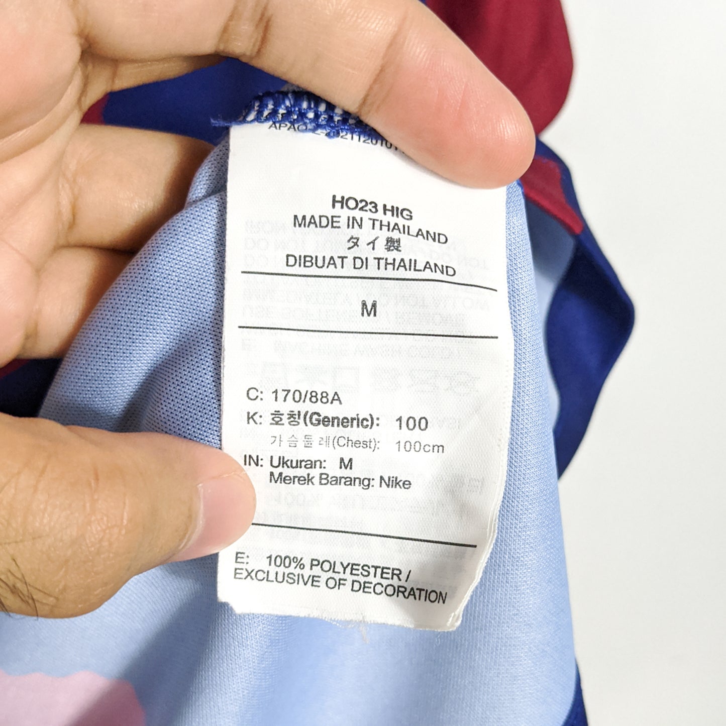 Original Barcelona 2023/24 Home - Lamine Yamal #27 Size M