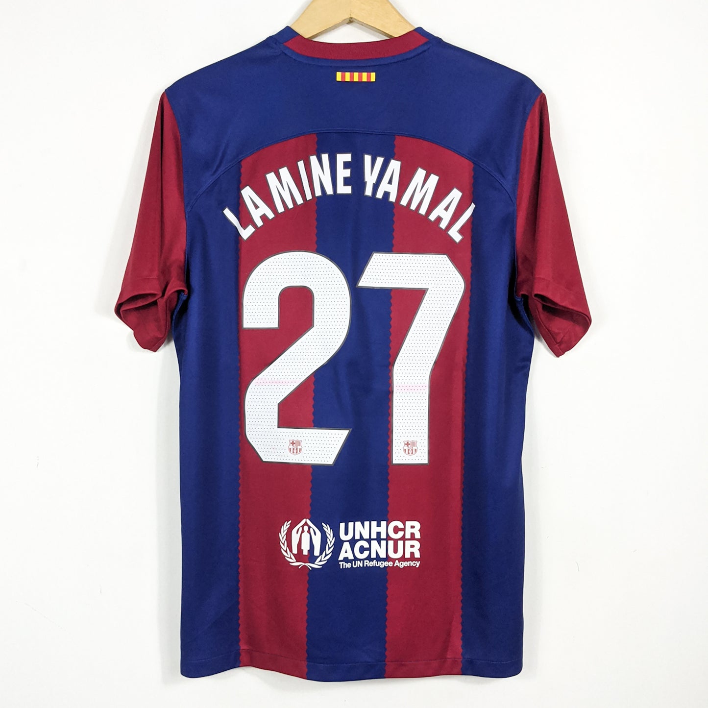 Original Barcelona 2023/24 Home - Lamine Yamal #27 Size M