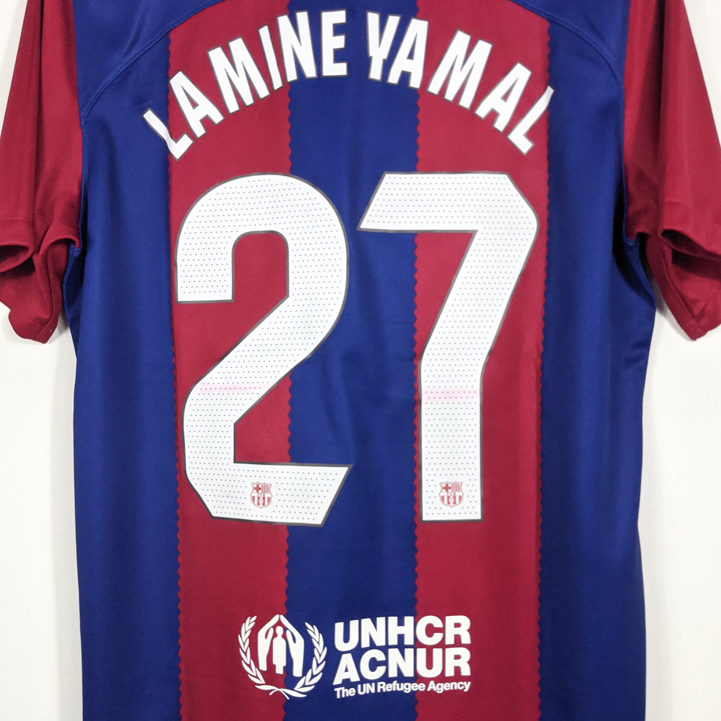 Original Barcelona 2023/24 Home - Lamine Yamal #27 Size M