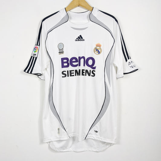Original Real Madrid 2006/07 Home - Beckham #23 Size L