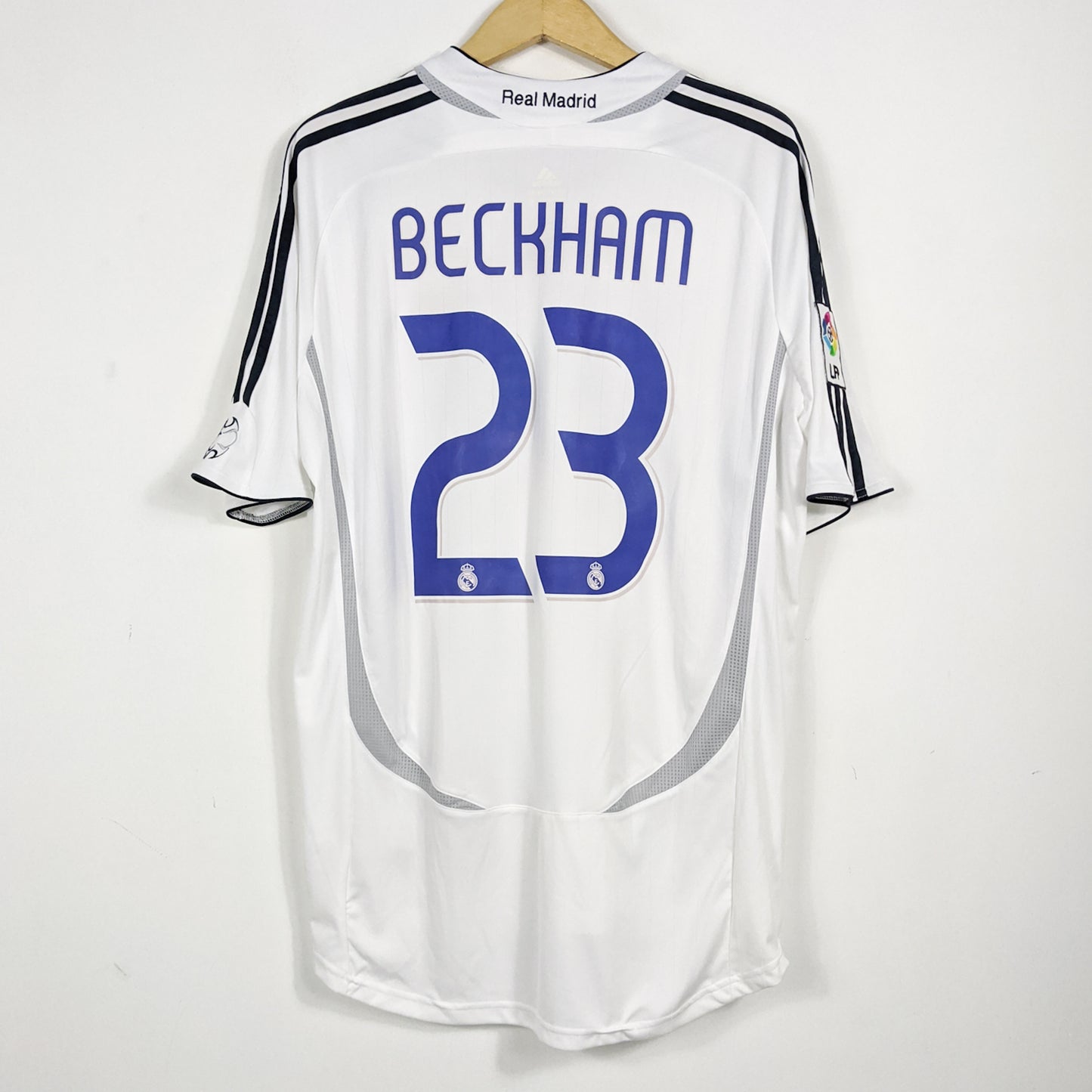 Original Real Madrid 2006/07 Home - Beckham #23 Size L