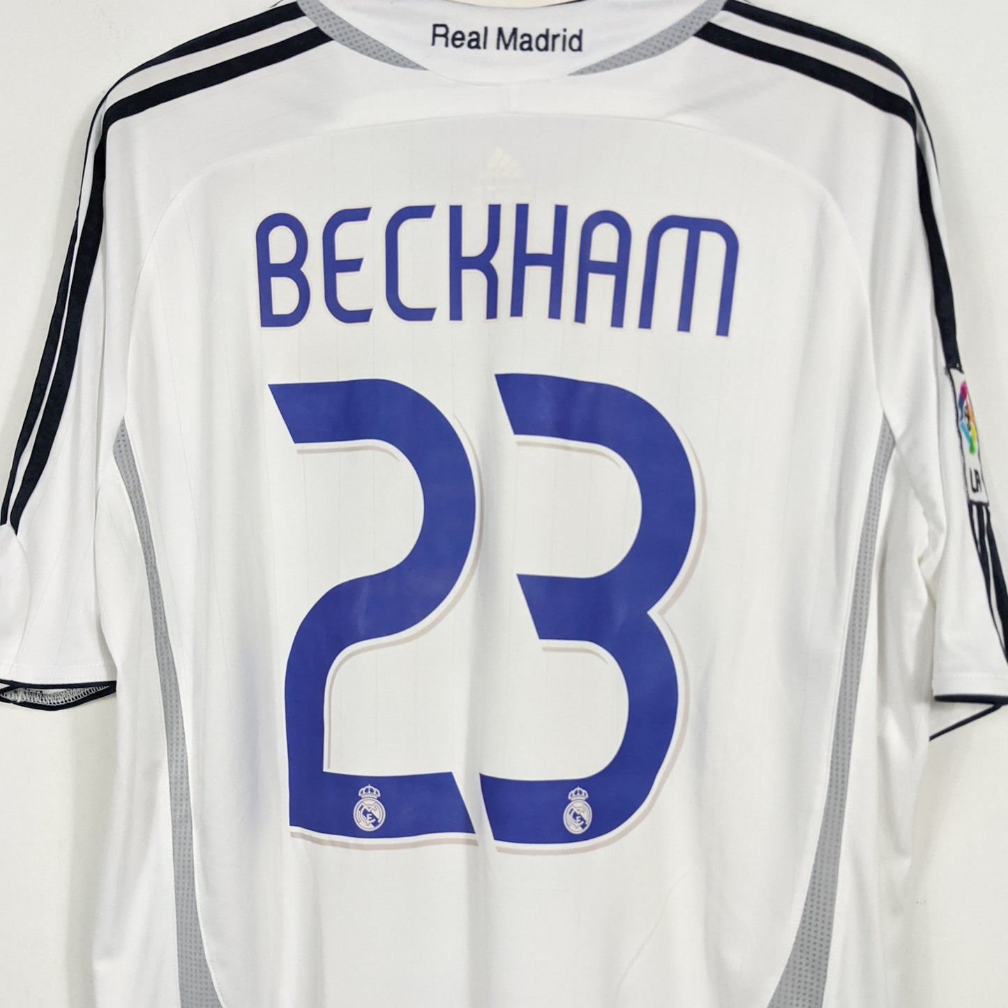 Original Real Madrid 2006/07 Home - Beckham #23 Size L