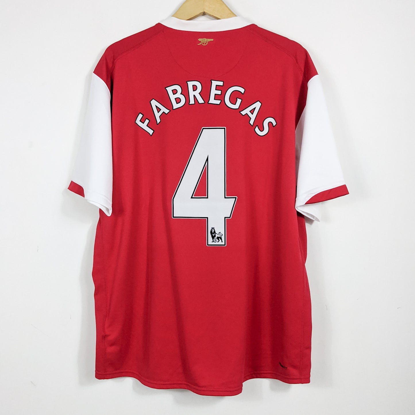 Original Arsenal 2007/08 Home - Fabregas #4 Size XL