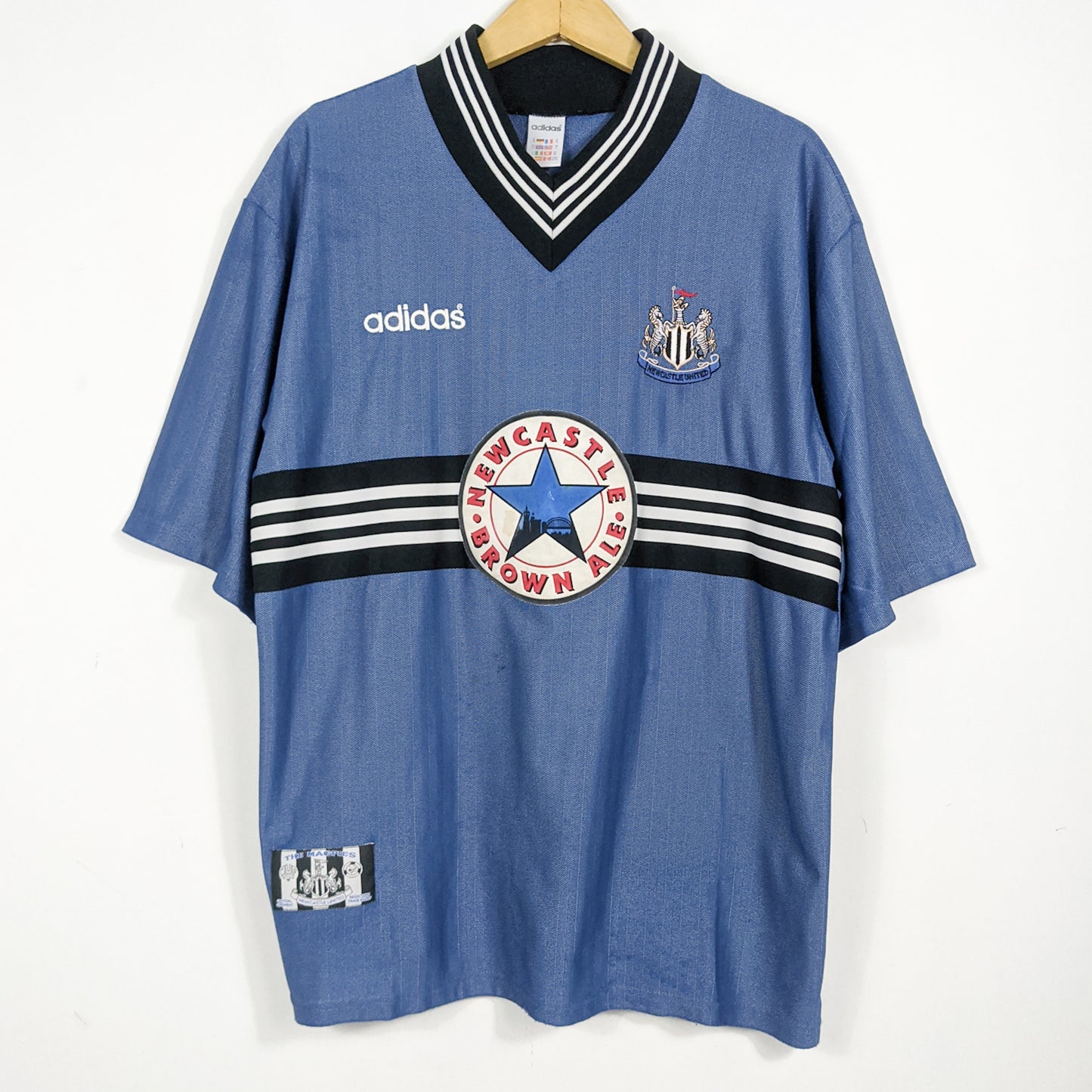 Original Newcastle 1996/97 Away - Ginola #14 Size XL