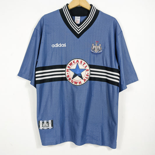 Original Newcastle 1996/97 Away - Ginola #14 Size XL