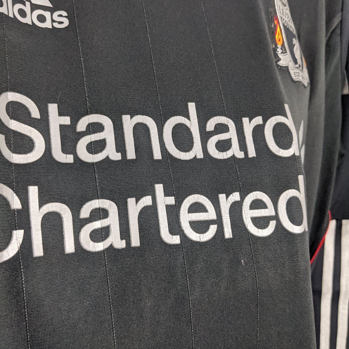 Original Liverpool 2011/12 Away - Suarez #7 Size 9 (Player Issue) (Long Sleeve) (BNWT)