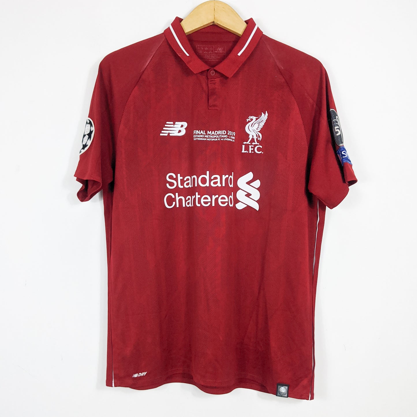 Original Liverpool 2018/19 Home - Firmino #9 Size M