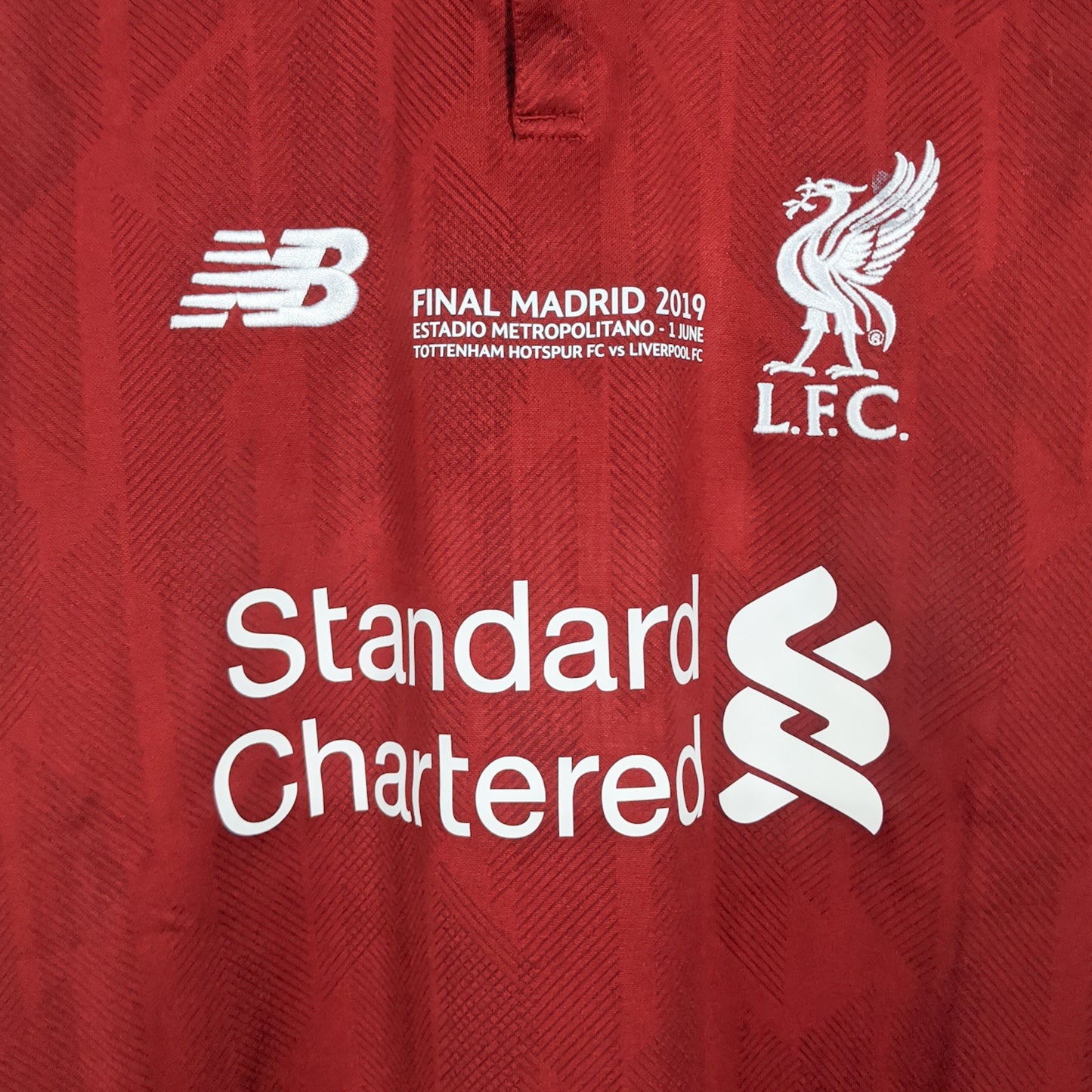 Original Liverpool 2018/19 Home - Firmino #9 Size M