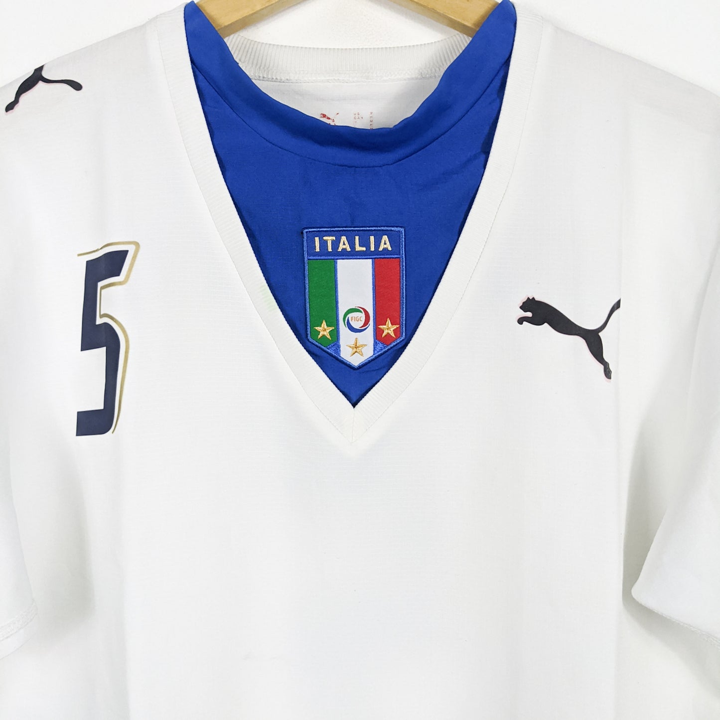 Original Italy 2006 Away - Cannavaro #4 Size M