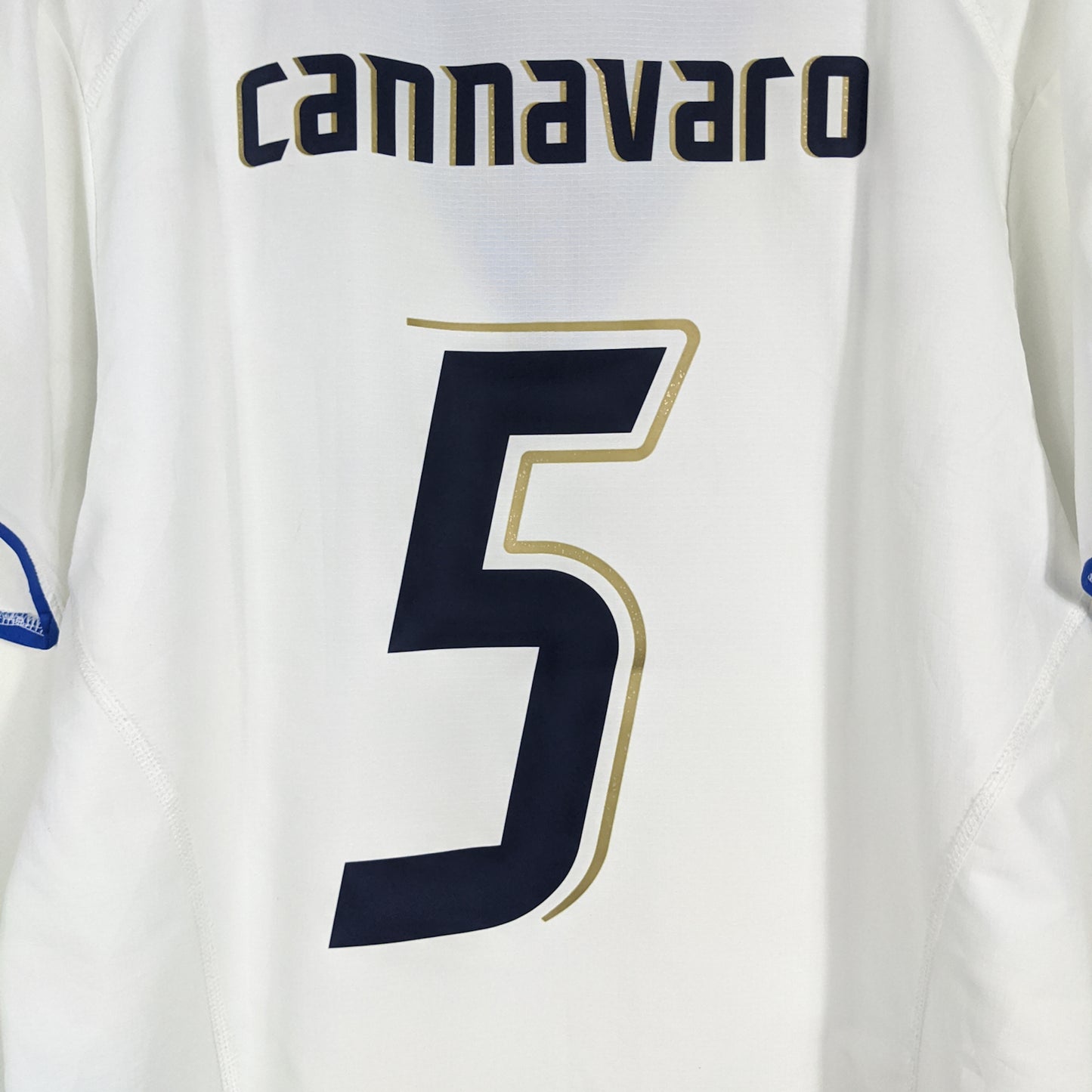 Original Italy 2006 Away - Cannavaro #4 Size M
