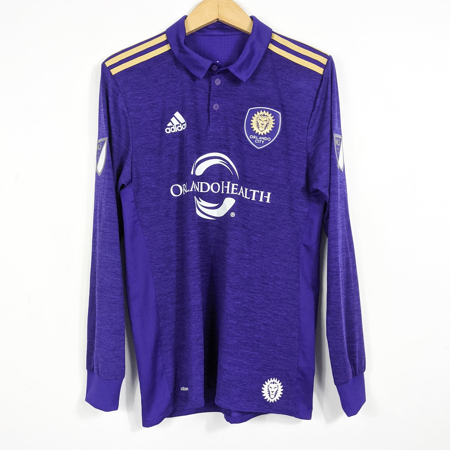 Original Orlando City 2017 Home - Kaka #22 Size M (Long Sleeve) (Player Issue)