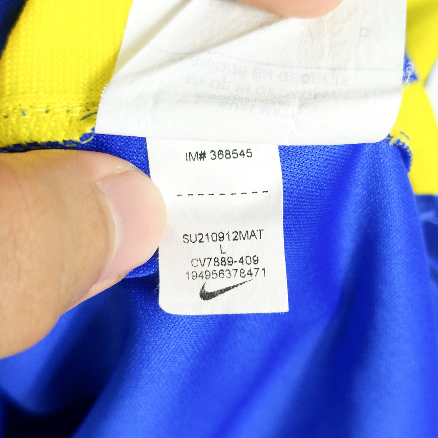 Original Chelsea 2021/22 Home - T. Silva #6 Size L