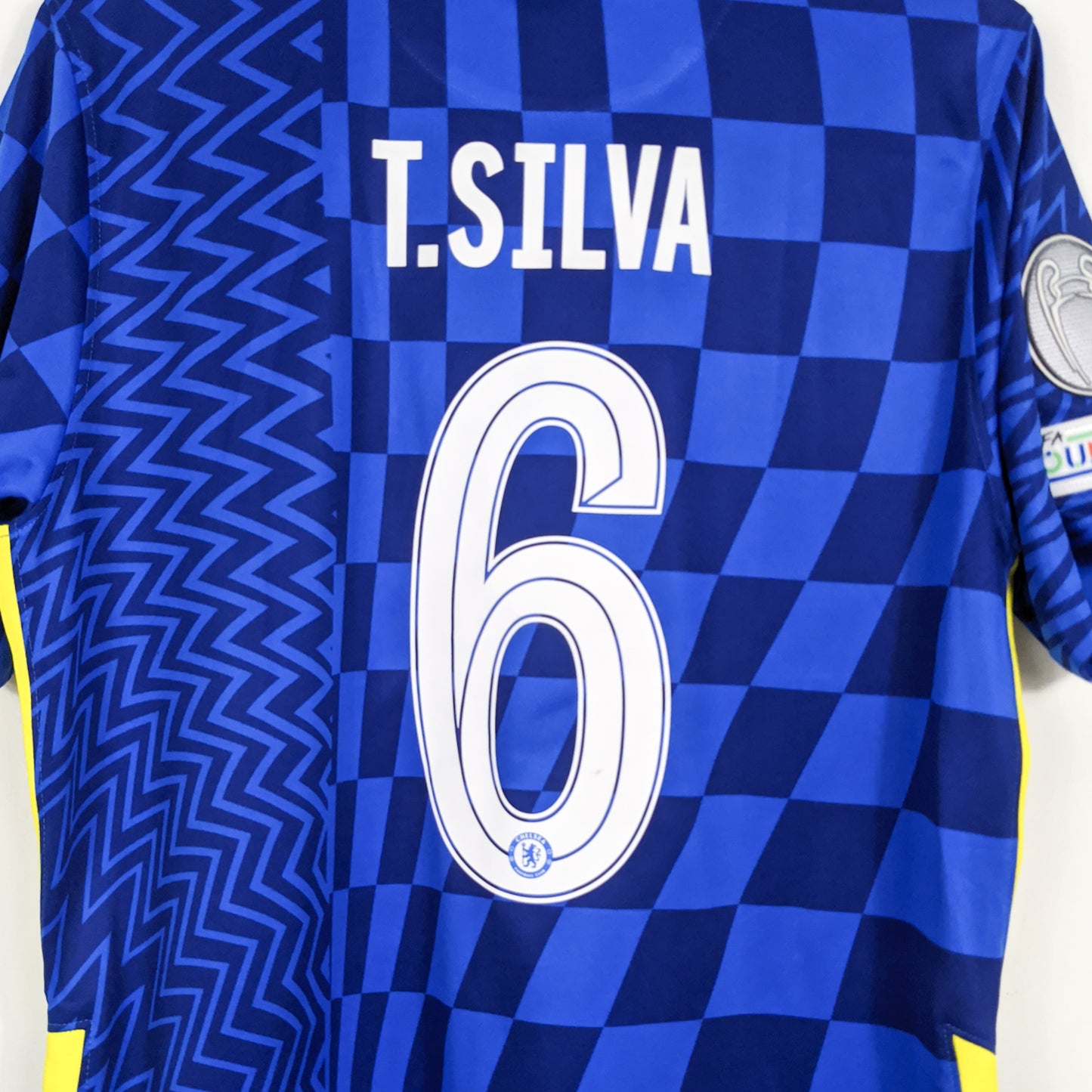 Original Chelsea 2021/22 Home - T. Silva #6 Size L