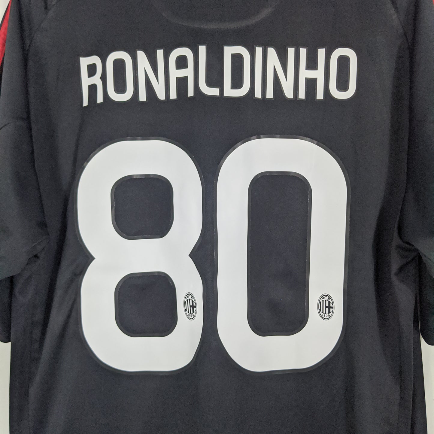 Original AC Milan 2010/11 Third - Ronaldinho #80 Size L