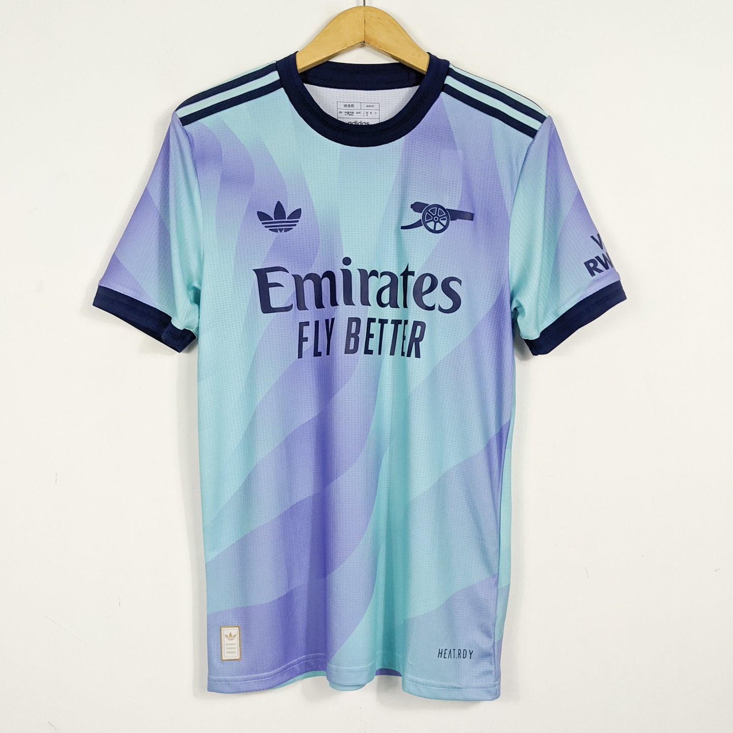 Original Arsenal 2024/25 Third - Odegaard #8 Size M (Player Issue) (Bnwt)