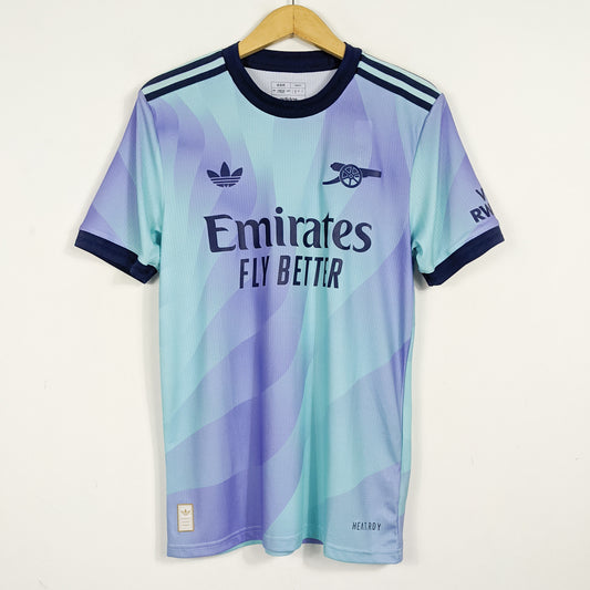 Original Arsenal 2024/25 Third - Odegaard #8 Size M (Player Issue) (Bnwt)