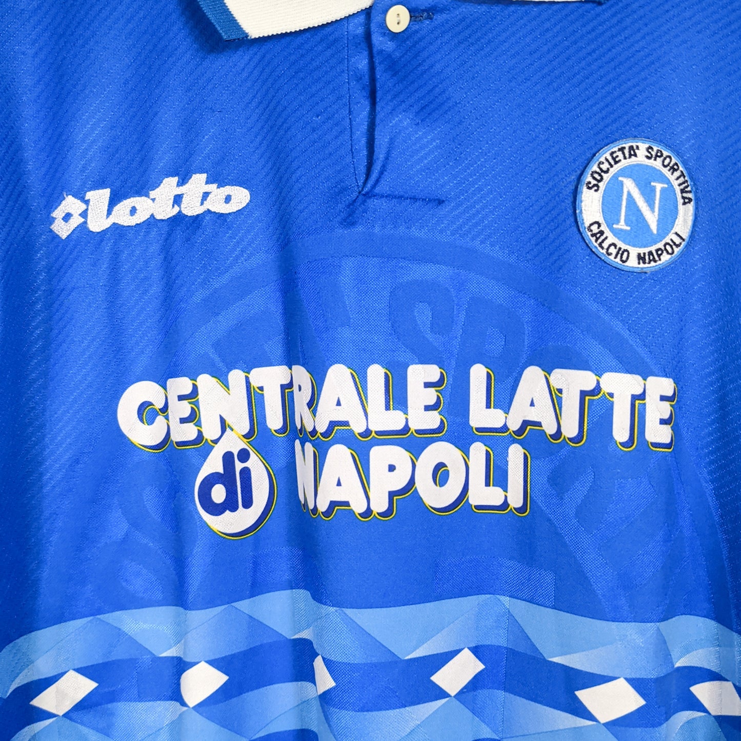 Original Napoli 1996/97 Home - Size S fit M (Long sleeve) (Player Issue)