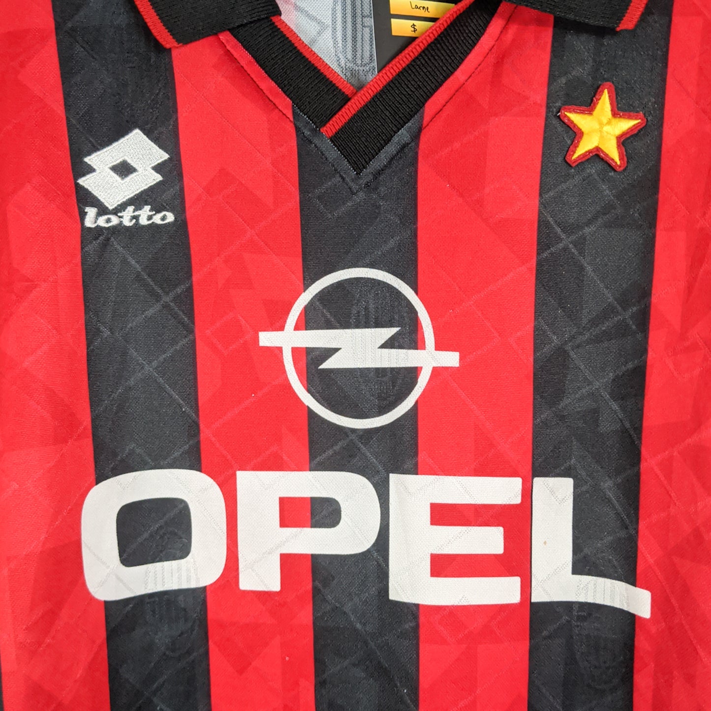Original AC Milan 1994/95 Home - Baggio #18 Size L