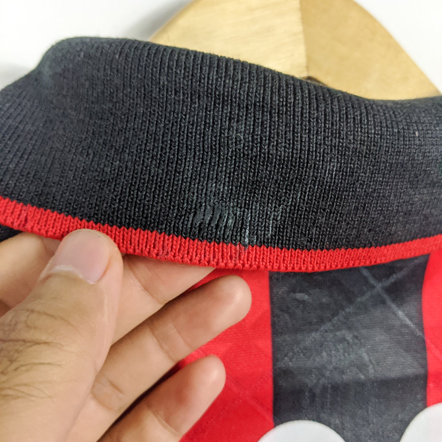 Original AC Milan 1994/95 Home - Baggio #18 Size L