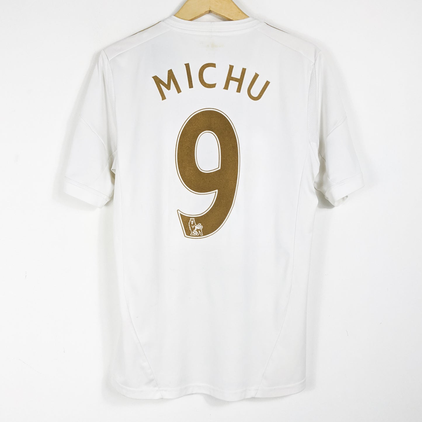 Original Swansea 2012/13 Home Centenary - Michu #9 Size M (Player issue)