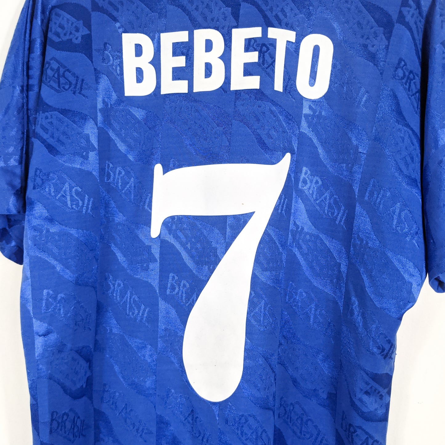 Original Brazil 1991/93 Away - Bebeto #7 Size G