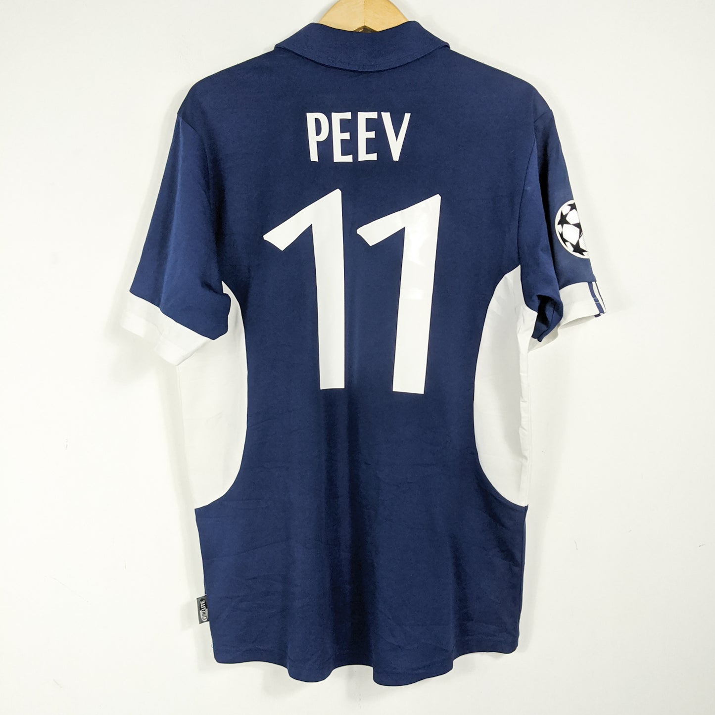 Original Dinamo Kyiv 2004/05 Away - Peev #11 Size M