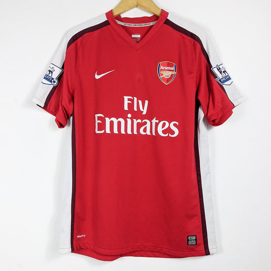 Original Arsenal 2008/10 Home - Fabregas #4 Size L