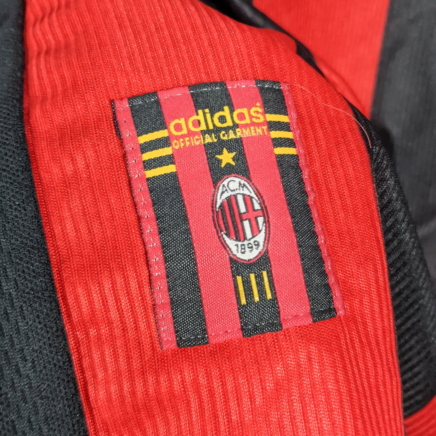 Original AC Milan 1998/99 Home - Maldini #3 Size M (Long sleeve)